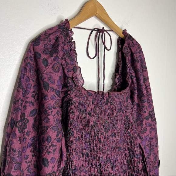 NWT Free People Smock It To Me Mini Dress Sz S - Picture 8 of 10